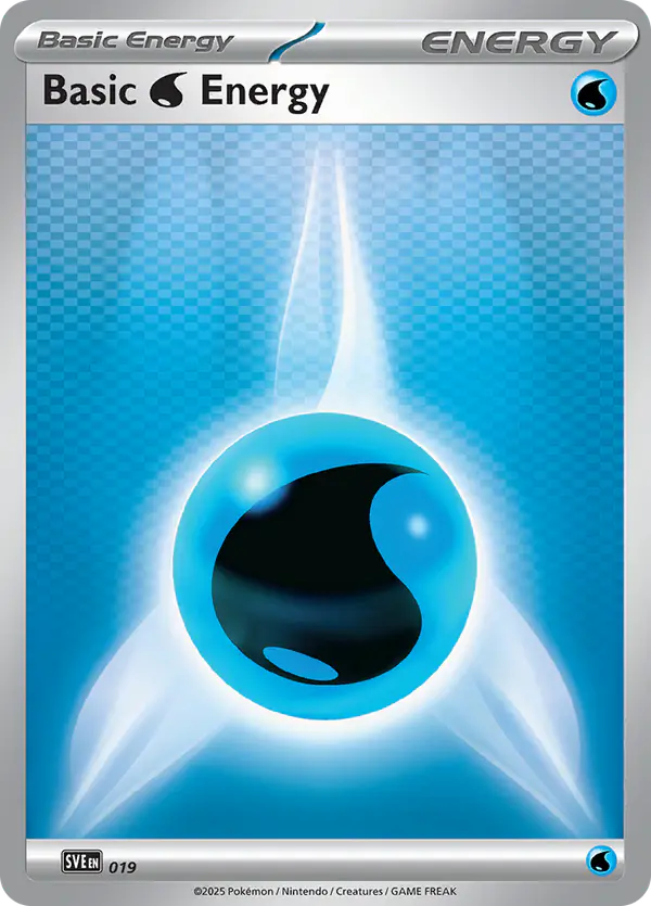 Carta Water Energy 019/024 de Scarlet & Violet Energy