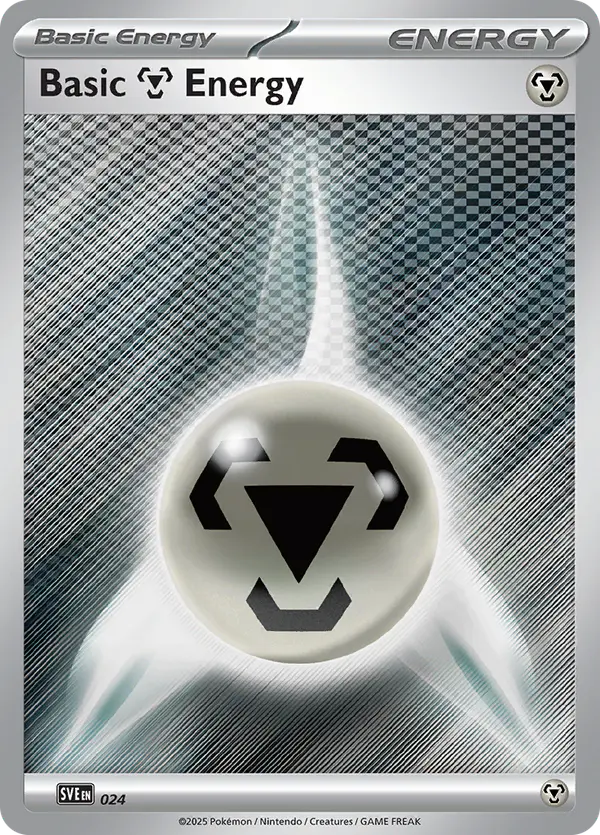 Carta Metal Energy 024/024 de Scarlet & Violet Energy
