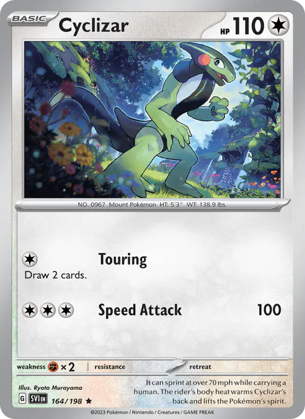 Carta Cyclizar 164/198 de Scarlet & Violet