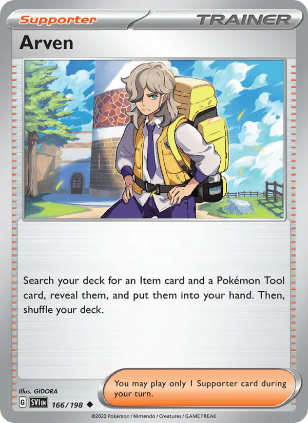 Carta Arven 166/198 de Scarlet & Violet