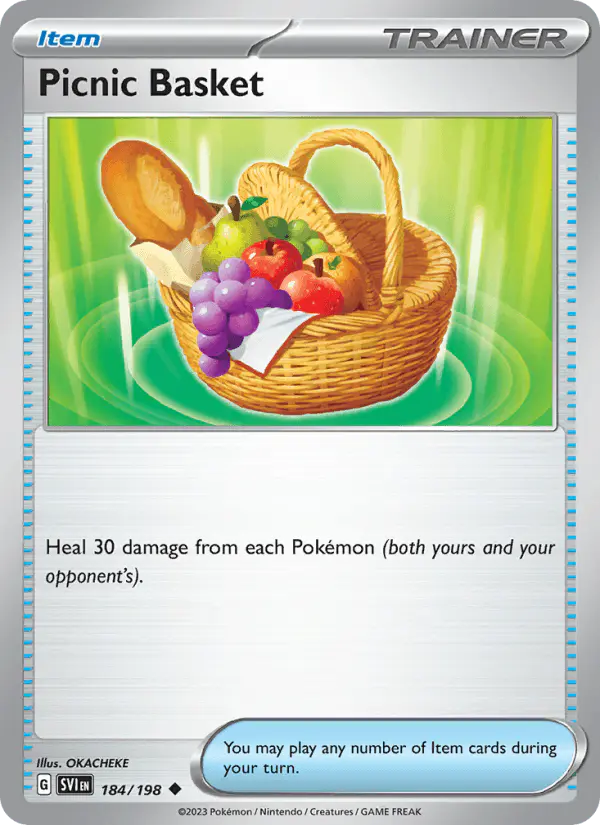 Carta Picnic Basket 184/198 de Scarlet & Violet