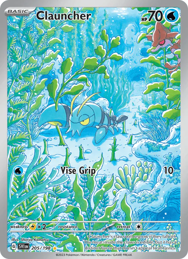 Carta Clauncher 205/198 de Scarlet & Violet