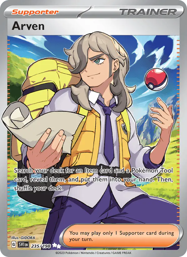 Carta Arven 235/198 de Scarlet & Violet