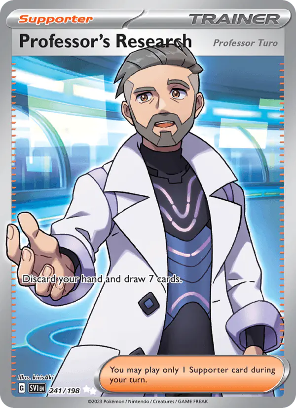 Carta Professor's Research 241/198 de Scarlet & Violet