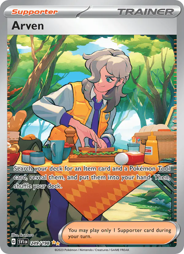 Carta Arven 249/198 de Scarlet & Violet