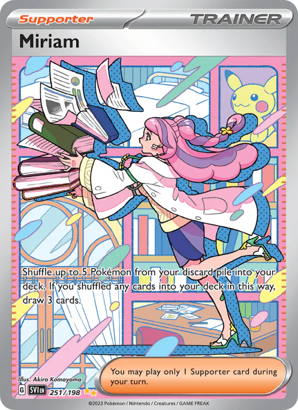 Carta Miriam 251/198 de Scarlet & Violet
