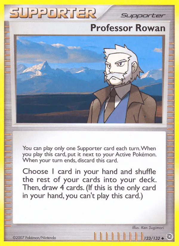 Carta Professor Rowan 123/132 de Secret Wonders