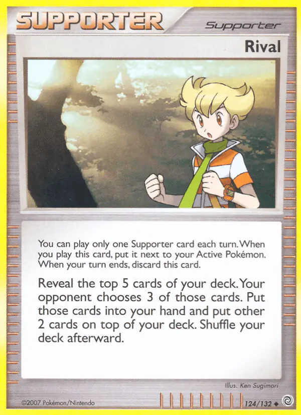 Carta Rival 124/132 de Secret Wonders