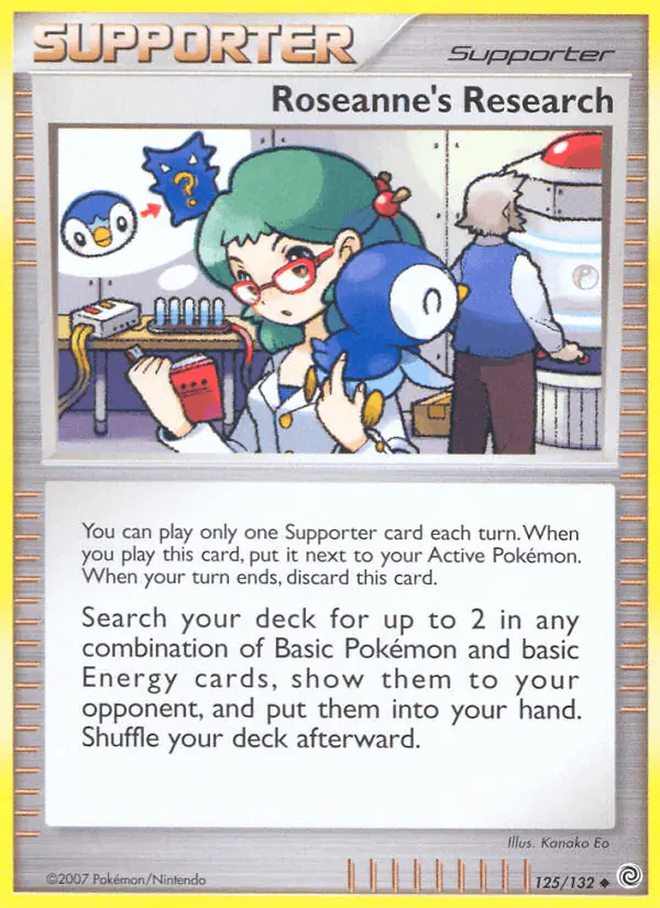 Carta Roseanne's Research 125/132 de Secret Wonders