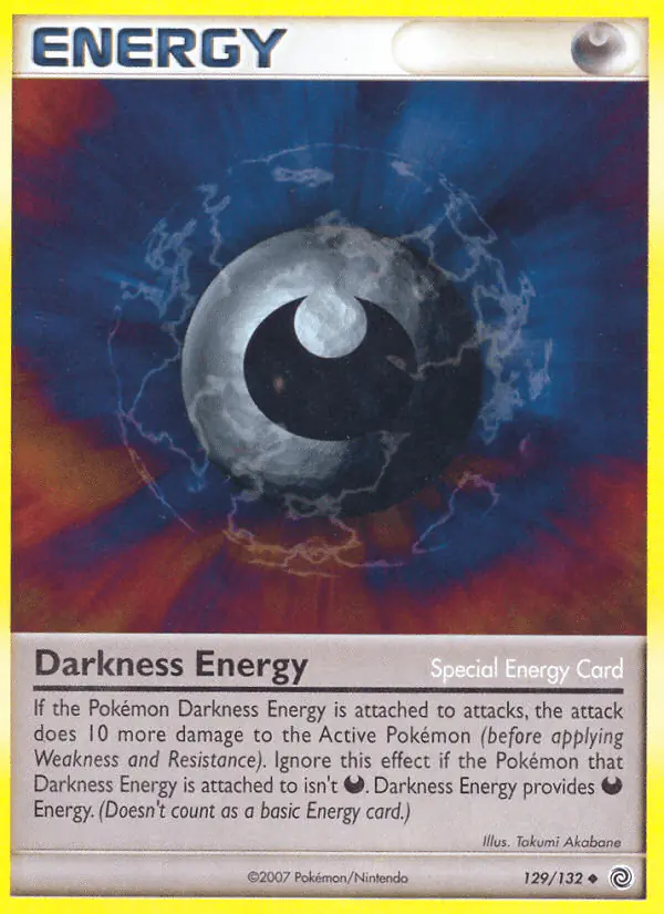 Carta Darkness Energy 129/132 de Secret Wonders
