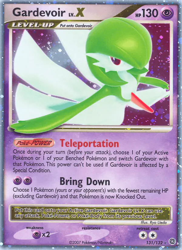 Carta Gardevoir 131/132 de Secret Wonders