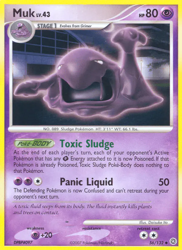Carta Muk 56/132 de Secret Wonders