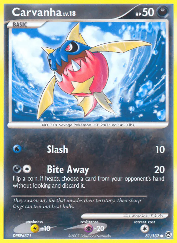 Carta Carvanha 81/132 de Secret Wonders