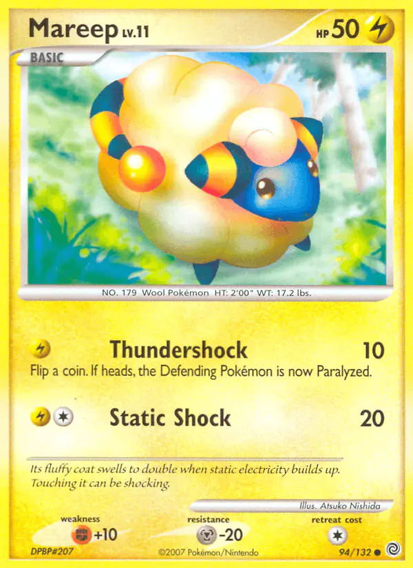 Carta Mareep 94/132 de Secret Wonders