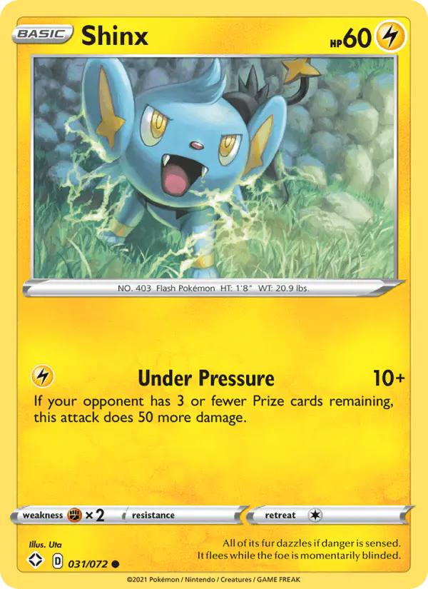 Carta Shinx 031/072 de Shining Fates