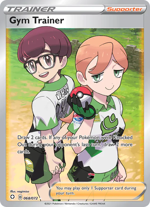 Carta Gym Trainer 068/072 de Shining Fates