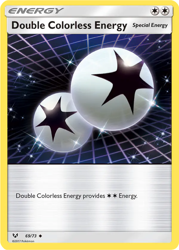 Carta Double Colorless Energy 69/73 de Shining Legends