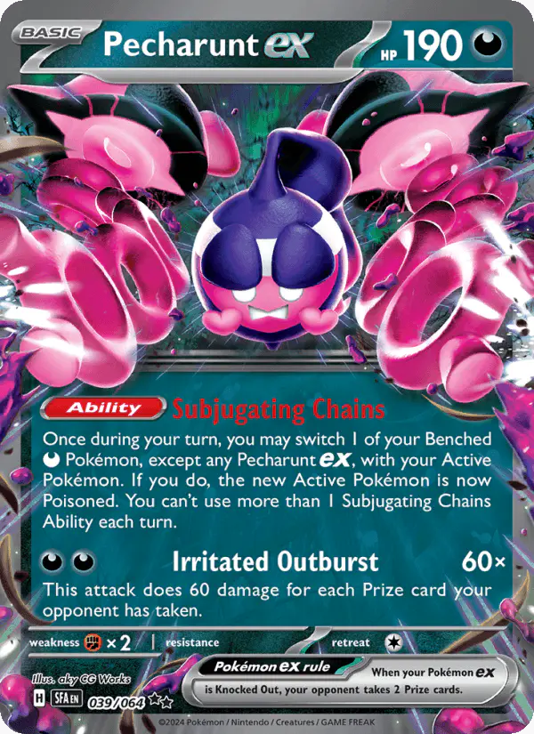 Carta Pecharunt ex 039/064 de Shrouded Fable