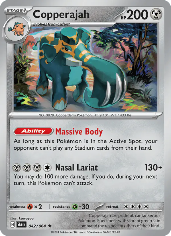 Carta Copperajah 042/064 de Shrouded Fable