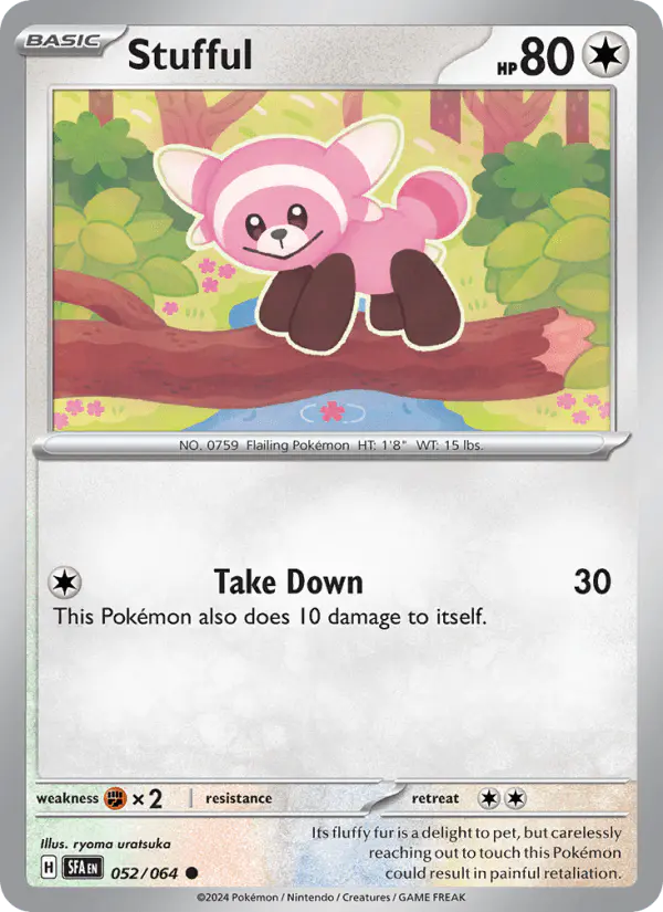 Carta Stufful 052/064 de Shrouded Fable