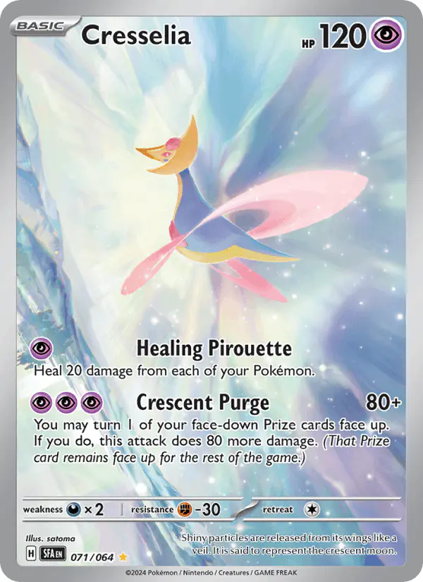 Carta Cresselia 071/064 de Shrouded Fable