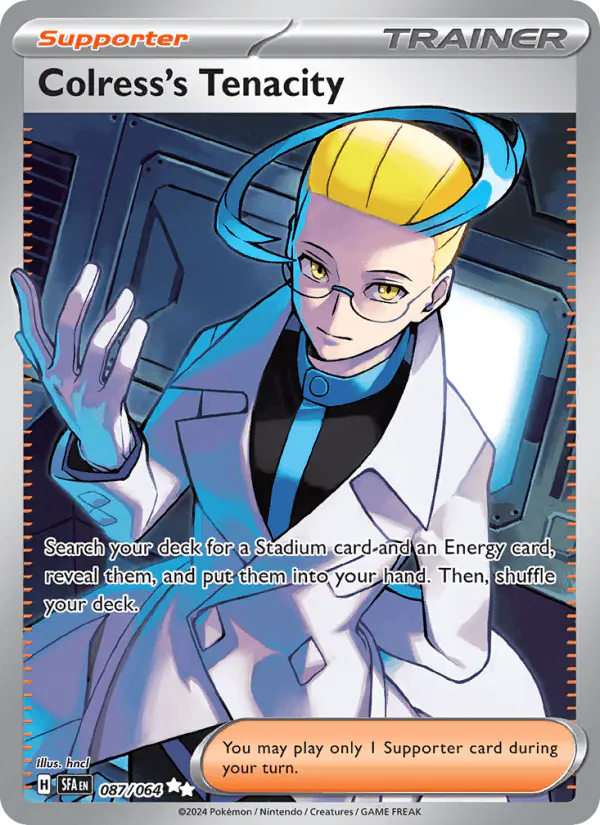 Carta Colress's Tenacity 087/064 de Shrouded Fable