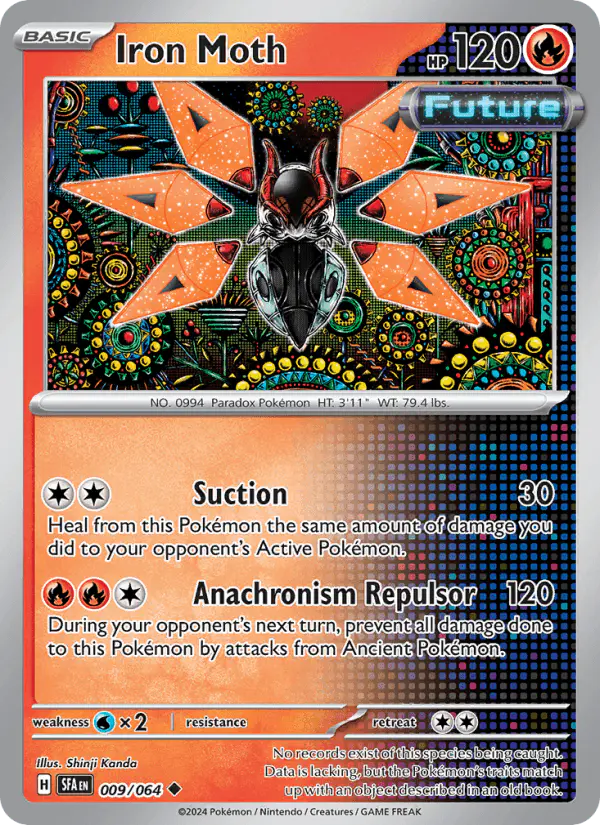 Carta Iron Moth 009/064 de Shrouded Fable