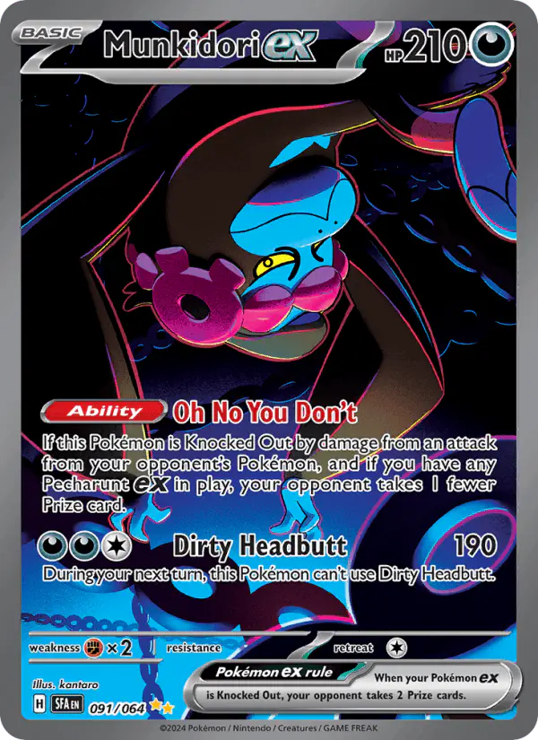 Carta Munkidori ex 091/064 de Shrouded Fable
