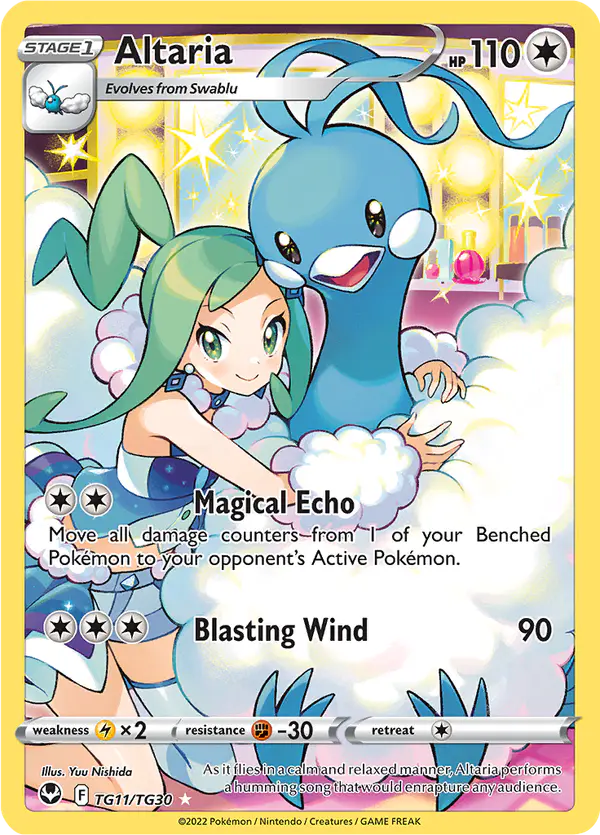Carta Altaria TG11 de Silver Tempest Trainer Gallery