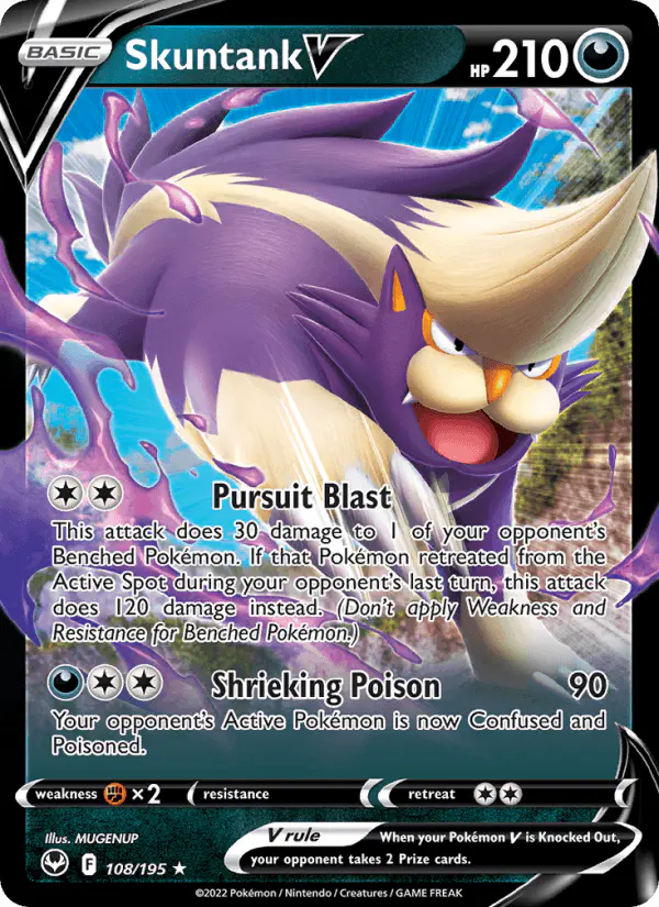 Carta Skuntank V 108/195 de Silver Tempest