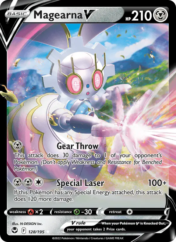 Carta Magearna V 128/195 de Silver Tempest
