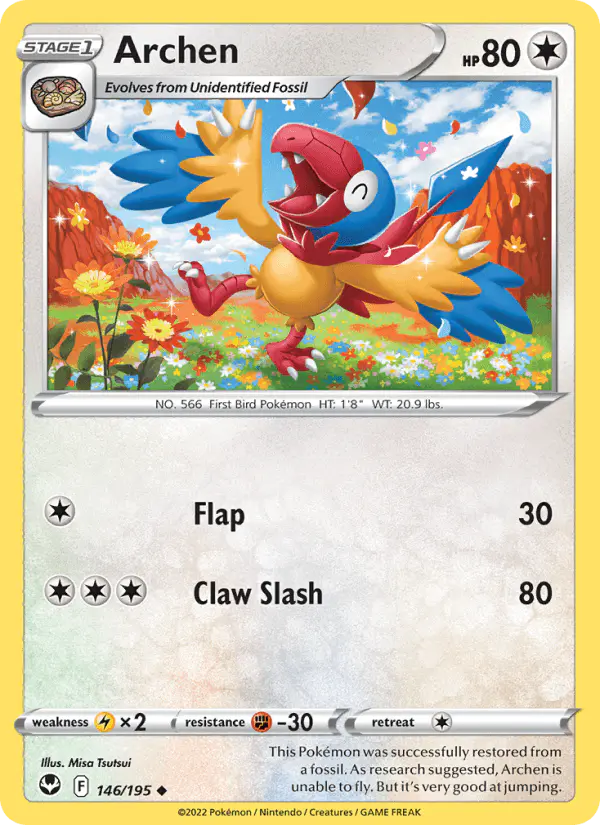 Carta Archen 146/195 de Silver Tempest