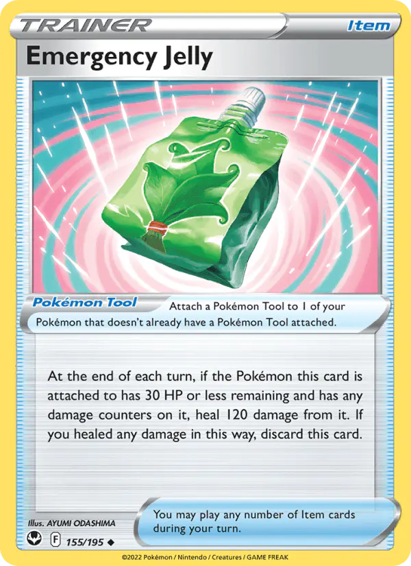 Carta Emergency Jelly 155/195 de Silver Tempest