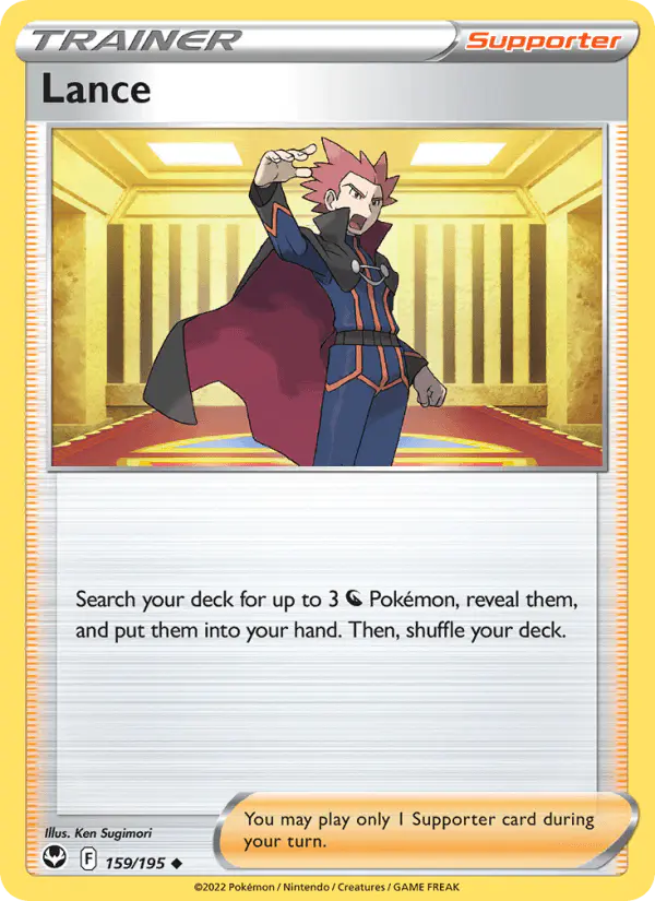 Carta Lance 159/195 de Silver Tempest