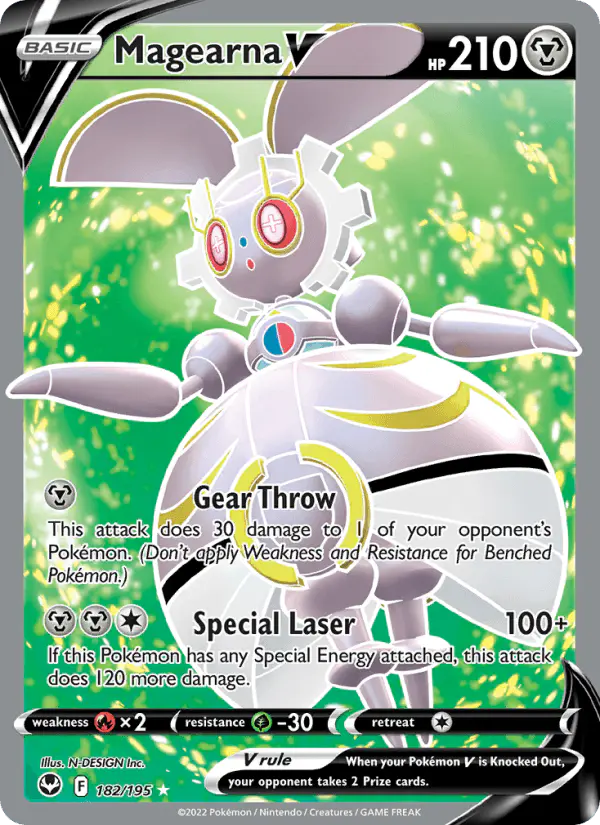 Carta Magearna V 182/195 de Silver Tempest