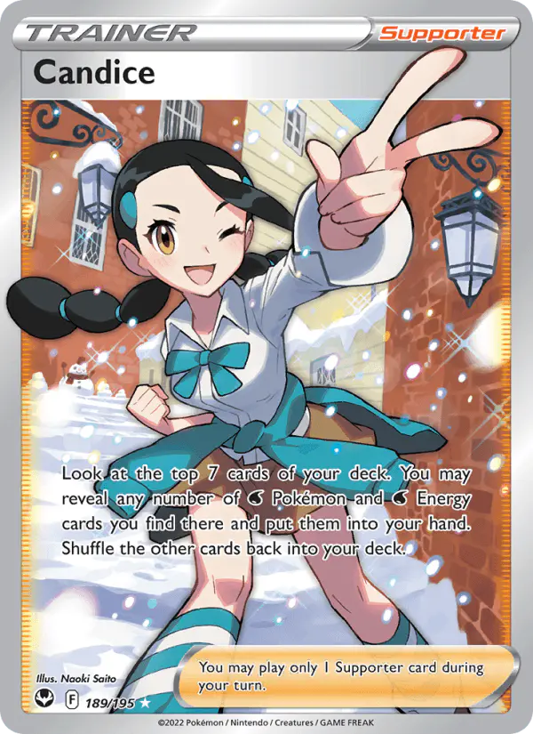 Carta Candice 189/195 de Silver Tempest