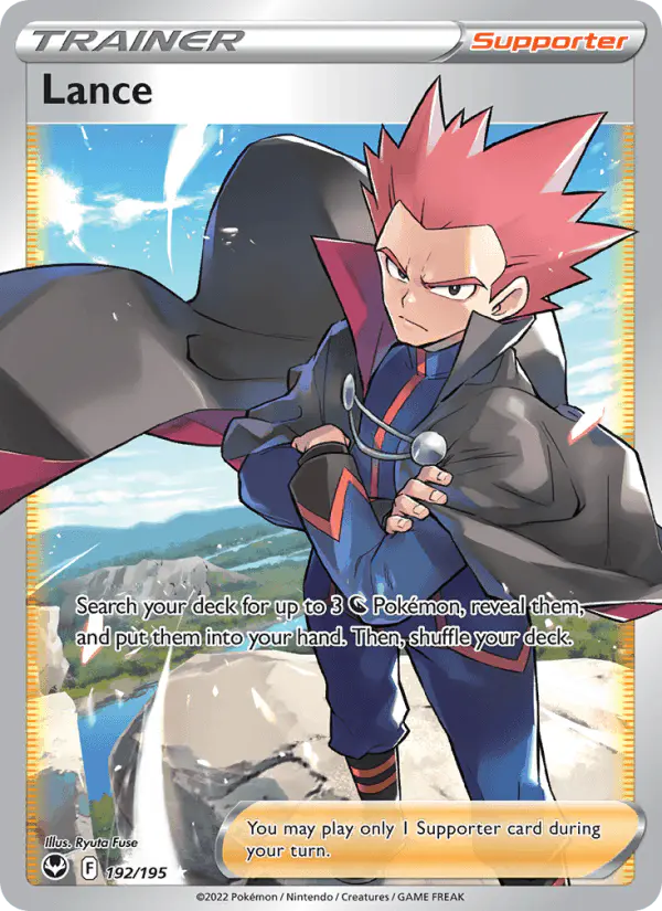 Carta Lance 192/195 de Silver Tempest