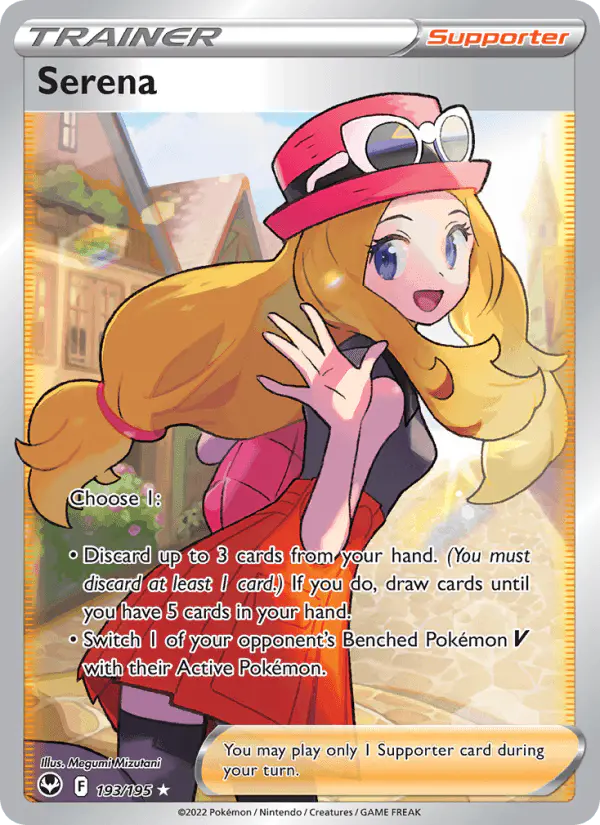 Carta Serena 193/195 de Silver Tempest