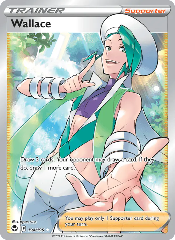 Carta Wallace 194/195 de Silver Tempest