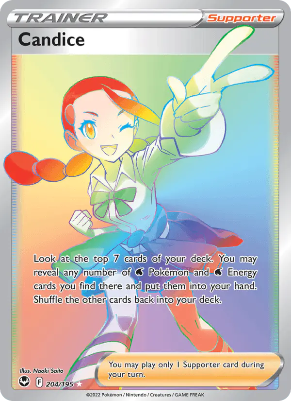 Carta Candice 204/195 de Silver Tempest