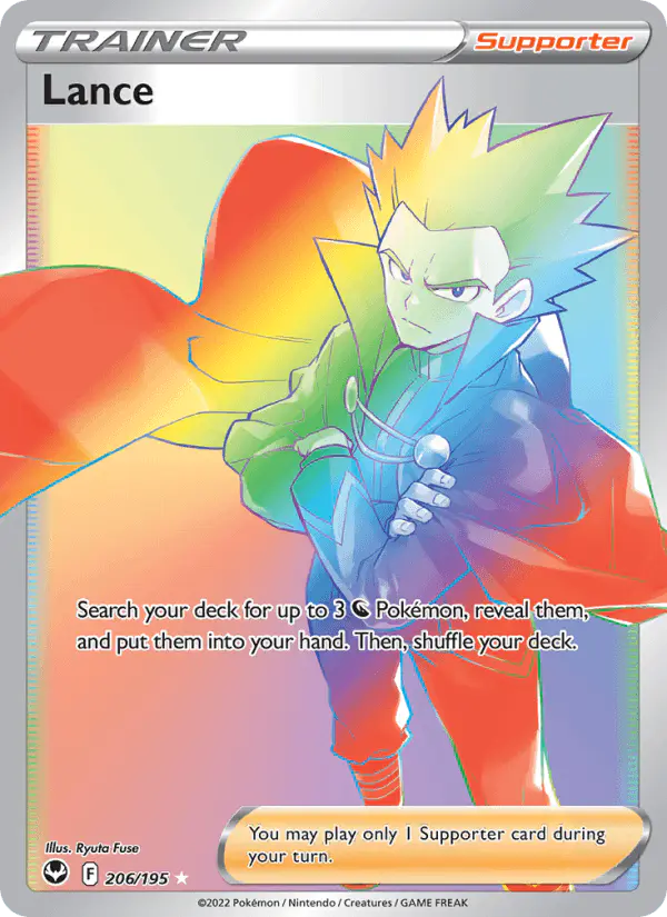 Carta Lance 206/195 de Silver Tempest