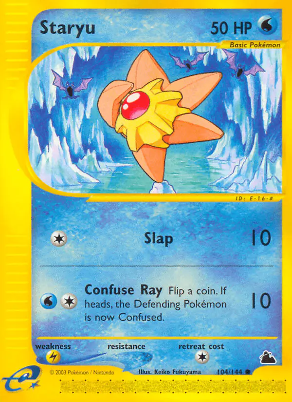 Carta Staryu 104/144 de Skyridge