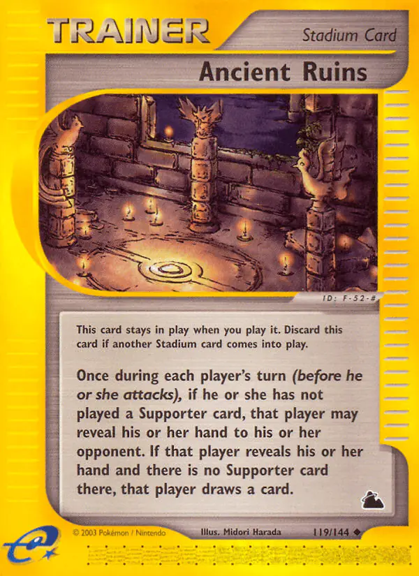 Carta Ancient Ruins 119/144 de Skyridge