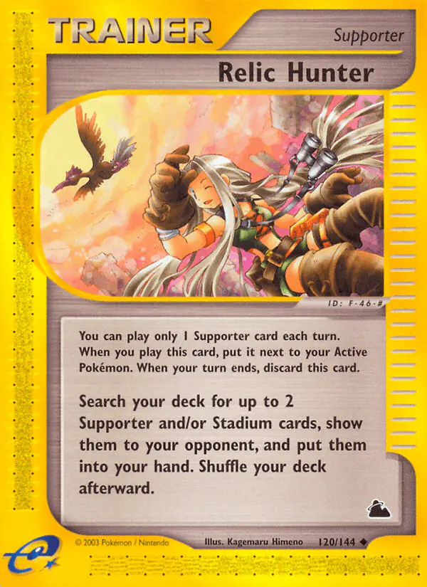 Carta Relic Hunter 120/144 de Skyridge