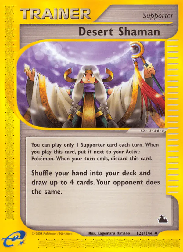 Carta Desert Shaman 123/144 de Skyridge