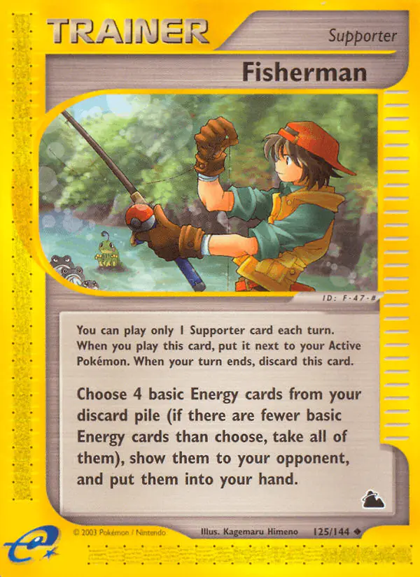 Carta Fisherman 125/144 de Skyridge