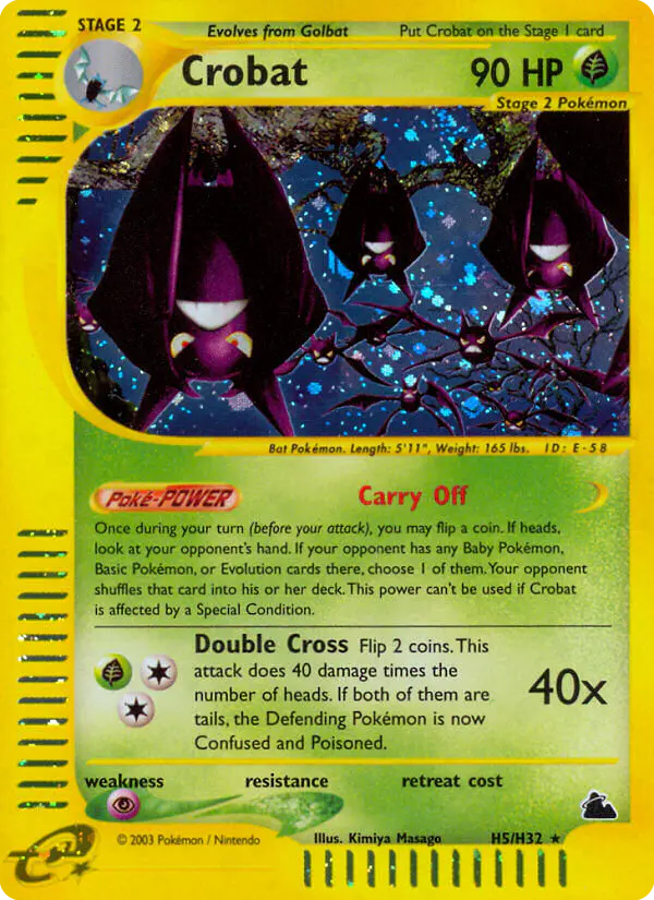 Carta Crobat H05 de Skyridge