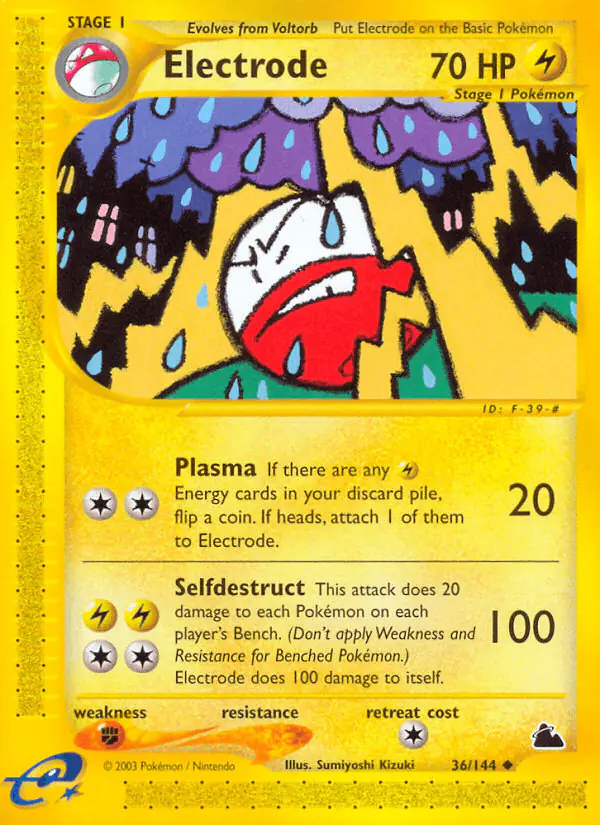 Carta Electrode 36/144 de Skyridge