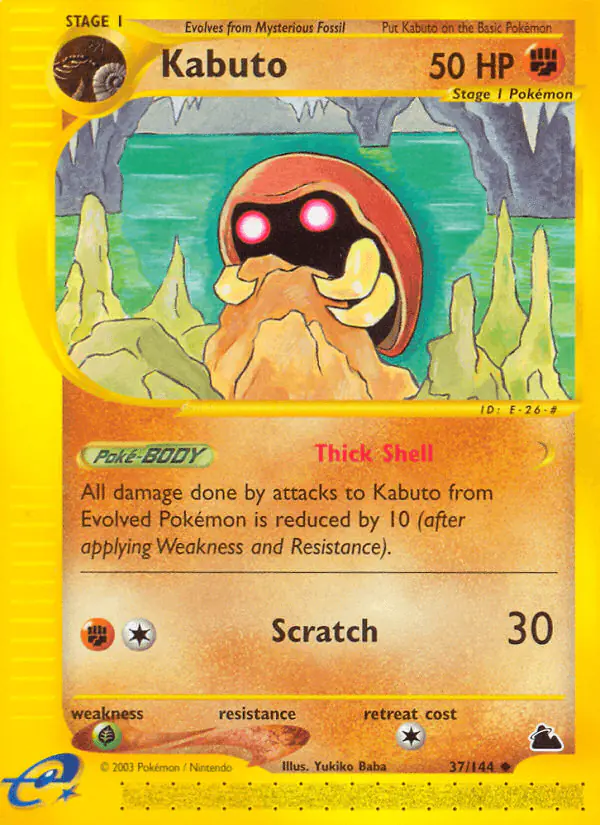 Carta Kabuto 37/144 de Skyridge