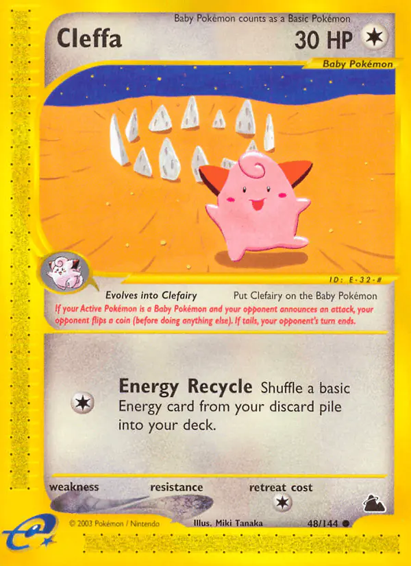 Carta Cleffa 48/144 de Skyridge